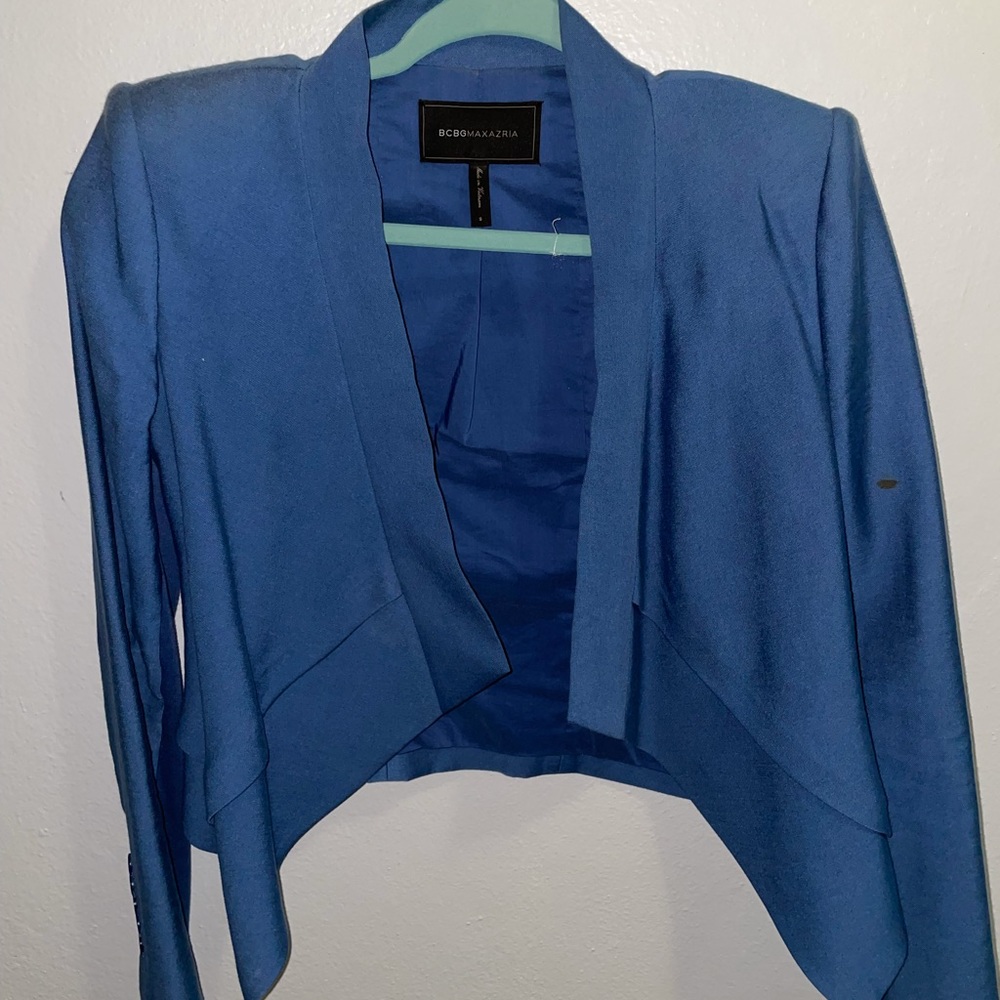 BCBGMaxAzria Blazer Vintage Blue Small